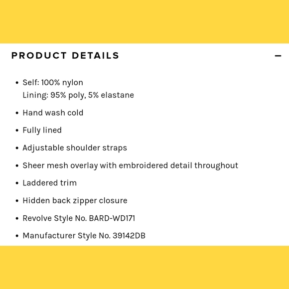 Bardot × REVOLVE Sapphire Lace Midi Dress - Picture 5 of 7